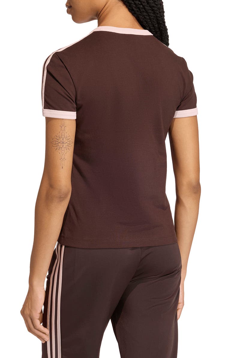 adidas Originals Adicolor 3-Stripes Slim T-Shirt, Alternate, color, 