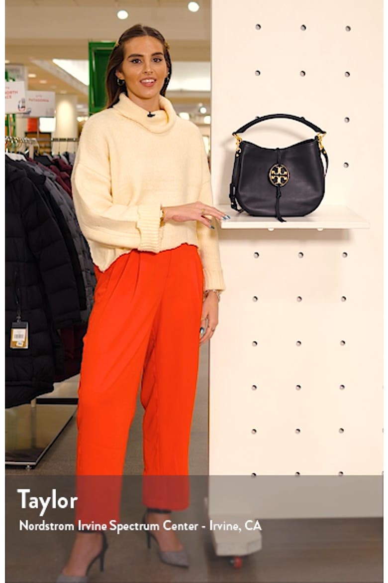 Mini Miller Leather Hobo Bag video