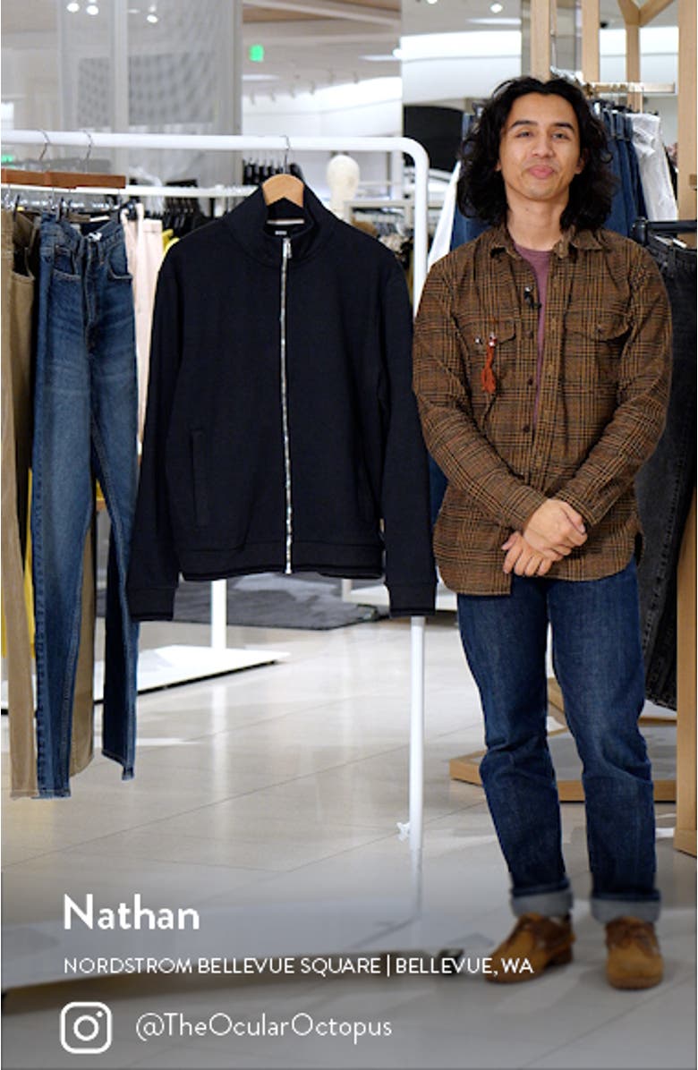 Eflano Zip-Up Crewneck Sweatshirt, sales video thumbnail