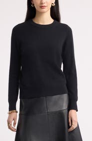 Nordstrom Cashmere Crewneck Sweater