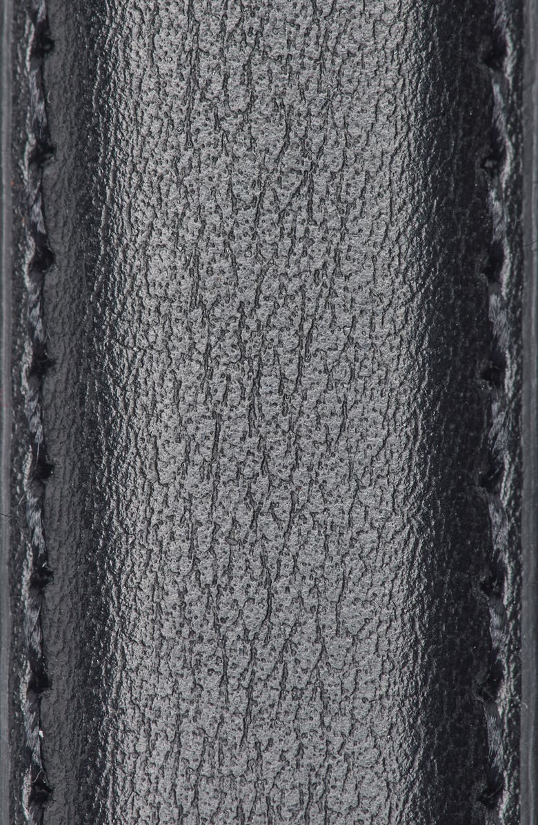 Ted Baker London Leather Belt, Alternate, color, Black