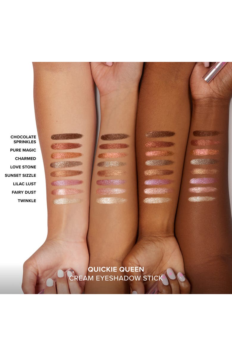 Too Faced Quickie Queen Sparkling Eye Shadow Stick, Alternate, color, Love Stone