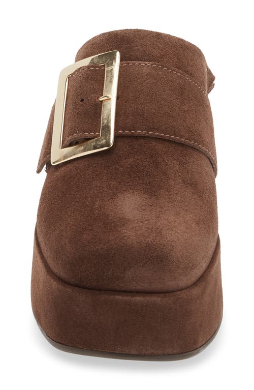 Chocolat Blu Haze Platform Mule In Brown