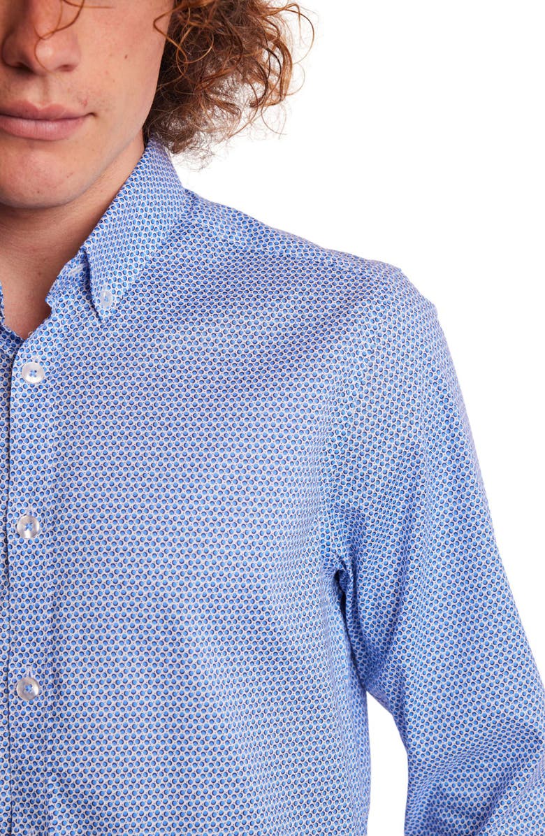 PAISLEY & GRAY Brian Stretch Cotton Button-Down Shirt, Alternate, color,