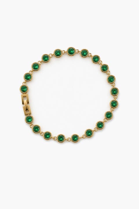 Emerald Tennis Bracelet