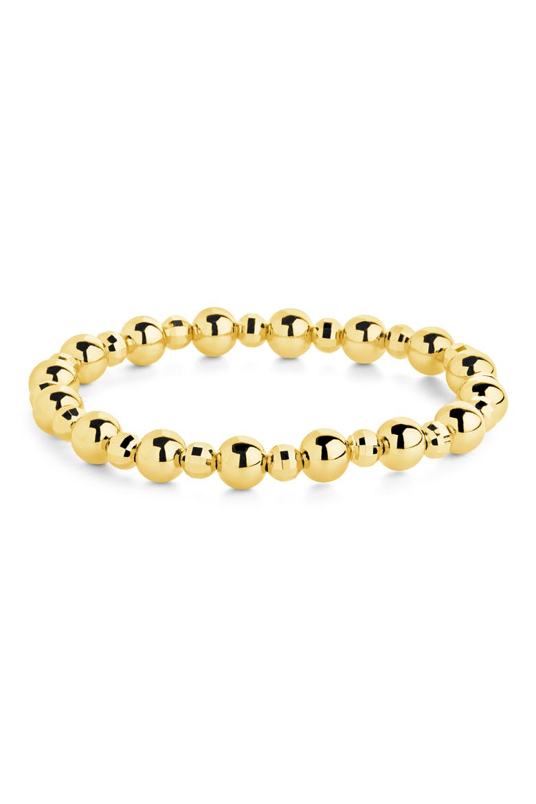 Summer Beaded Stretch Bracelet, Main, color, GOLD