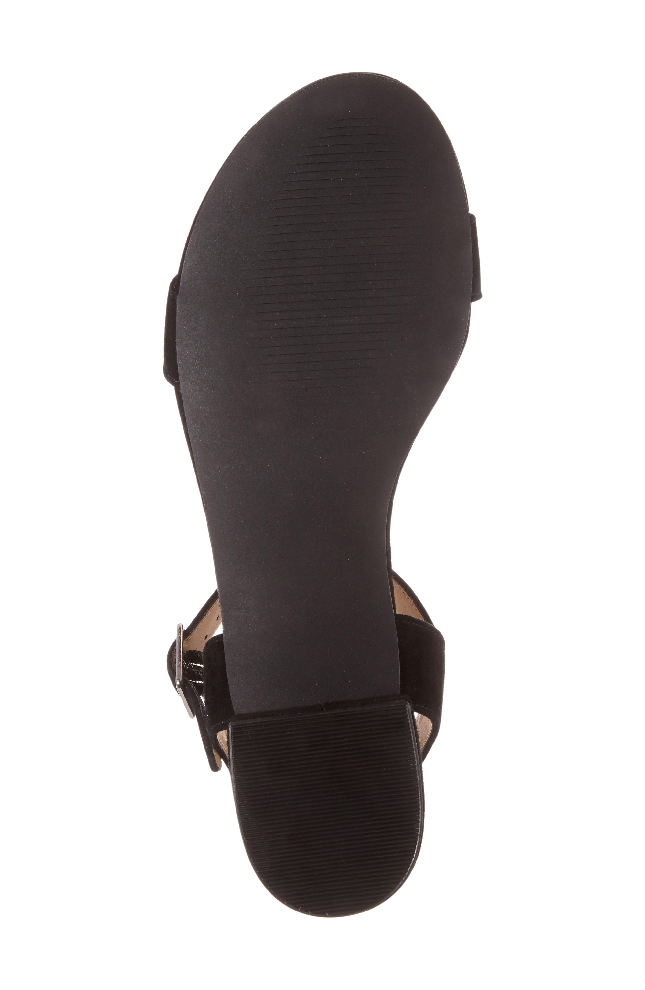 Cache Sandal, Alternate, color, BLACK SUEDE