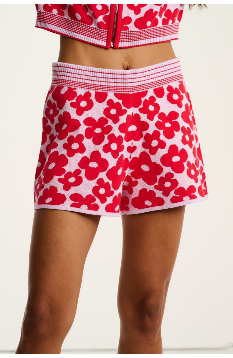 Lisa Todd Daisy Dreamer Cotton Knit Short, Alternate, color, Vintage Lace Combo