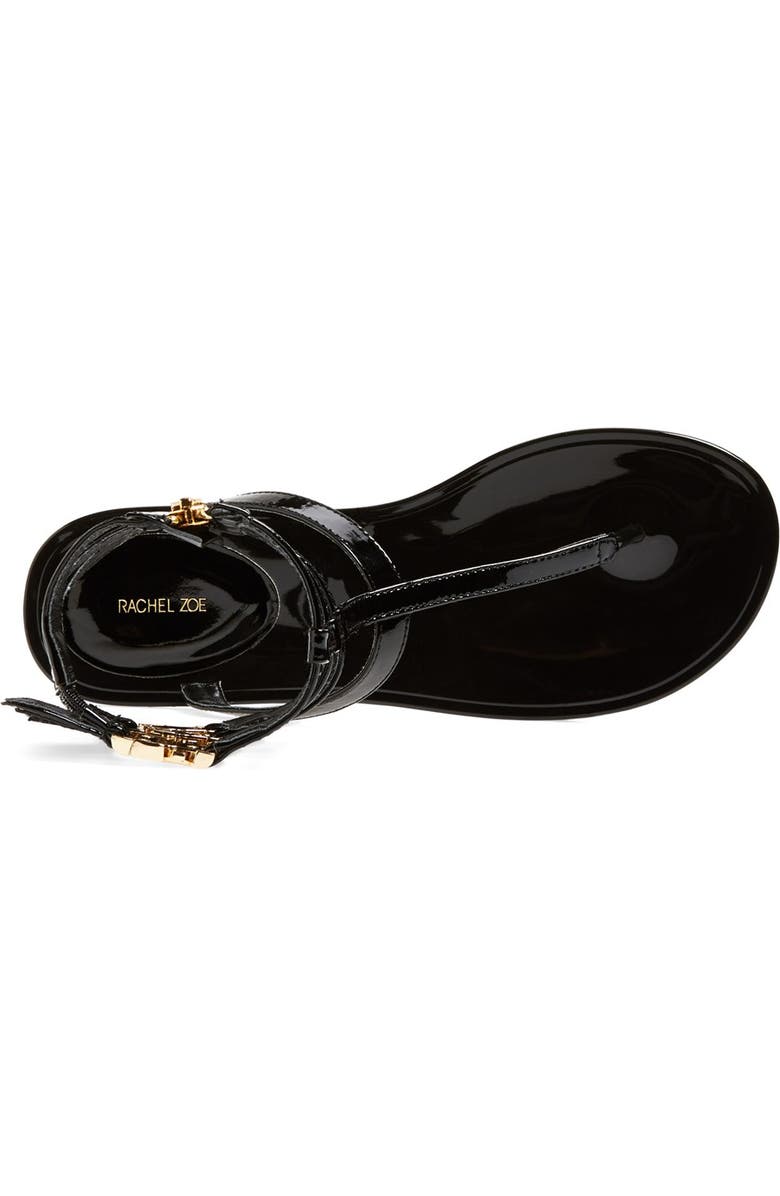 Rachel Zoe 'Cecille' Leather Ankle Strap Sandal, Alternate, color,