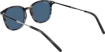 Salvatore Ferragamo 52mm Round Sunglasses