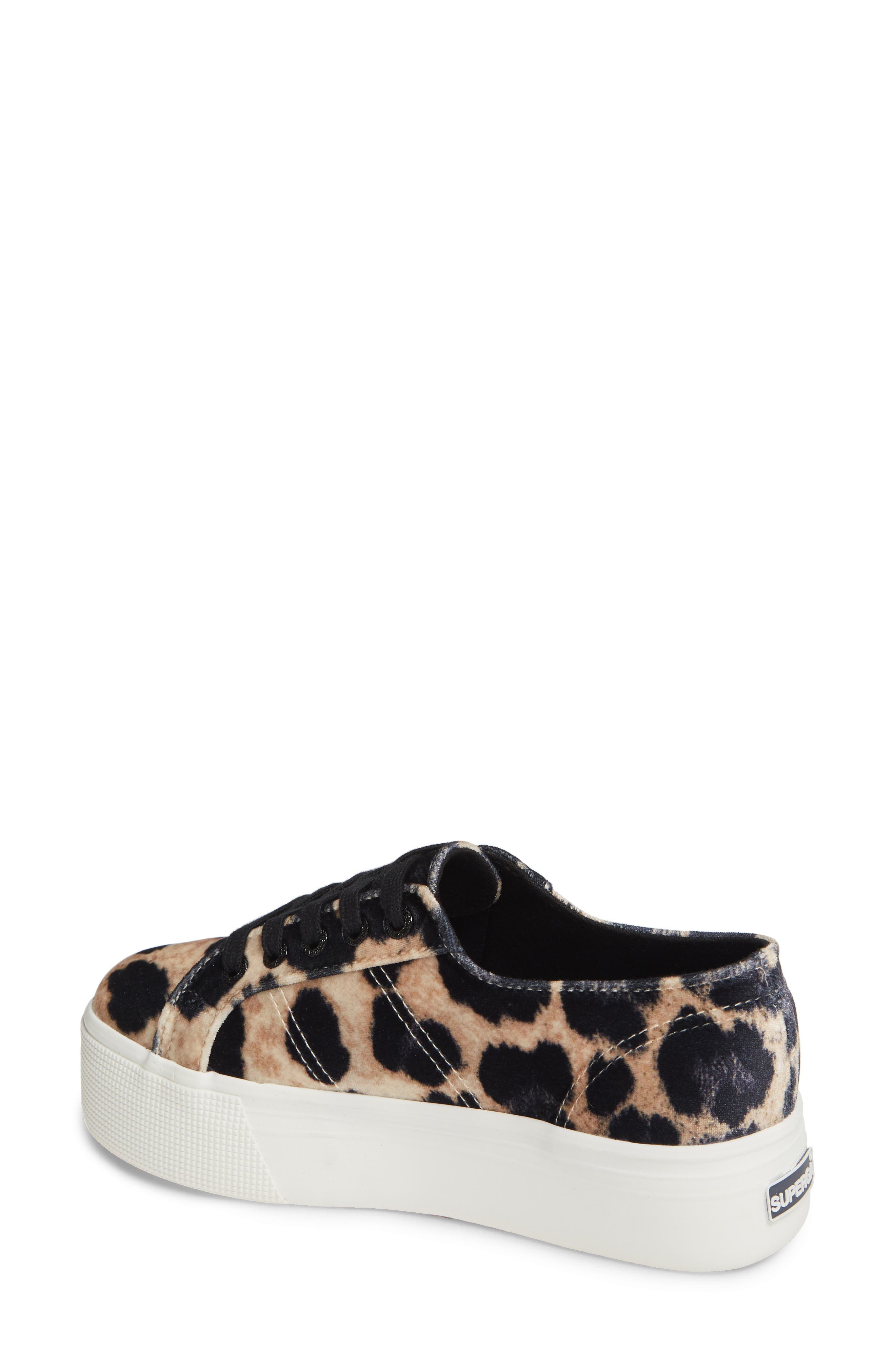 2790 Fanvelvet Platform Sneaker, Alternate, color, LEOPARD
