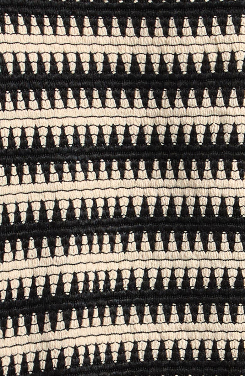 NEXT Kids' Stripe Button-Up Shirt, Alternate, color, Black