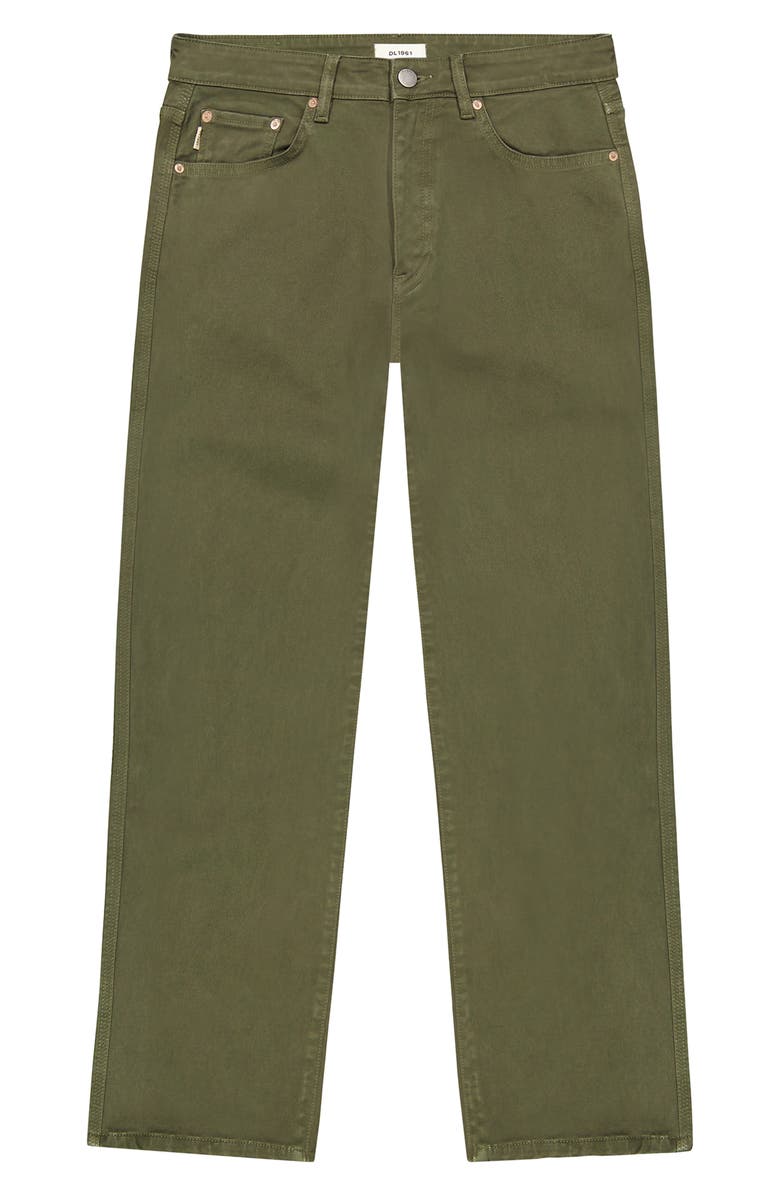 DL1961 Noah Straight Leg Jeans, Alternate, color, Military Green