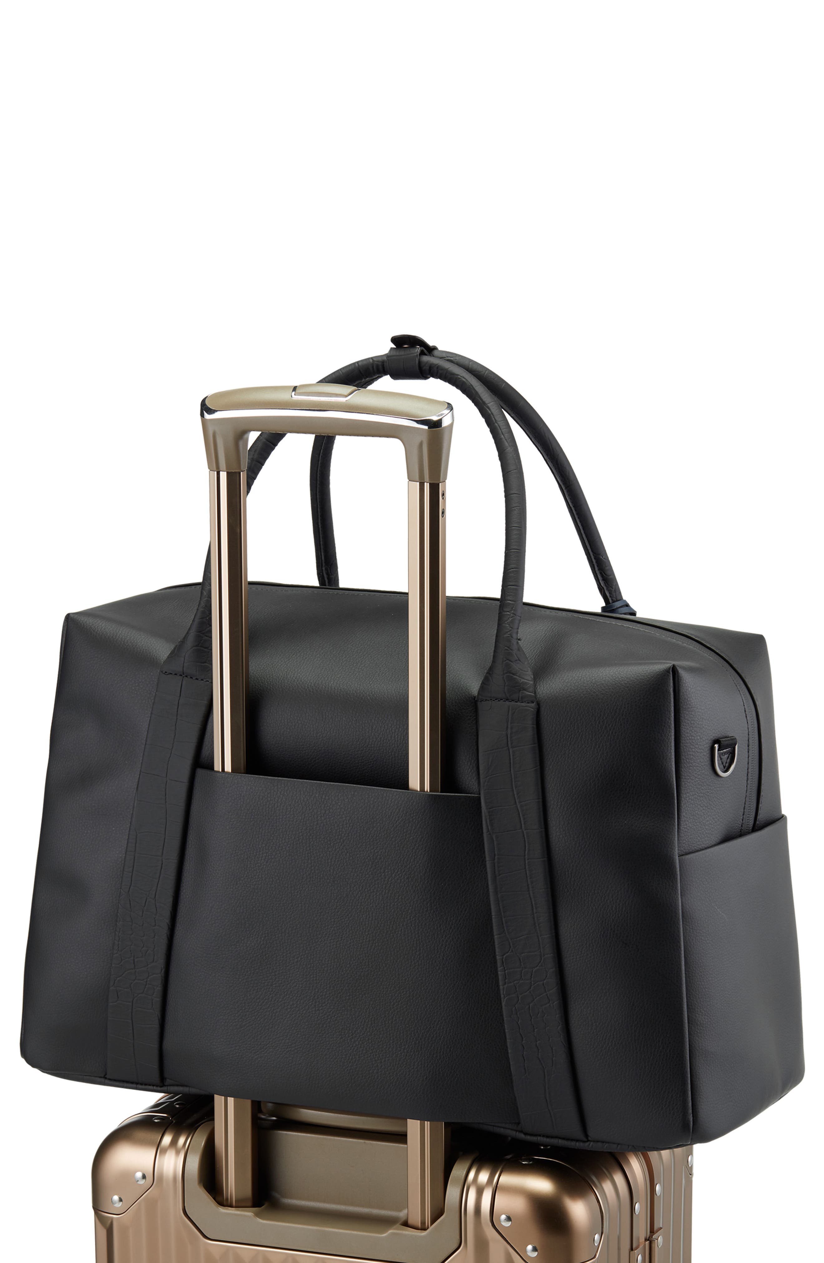 Vessel Signature 2.0 Faux Leather Duffle Bag, Alternate, color, 