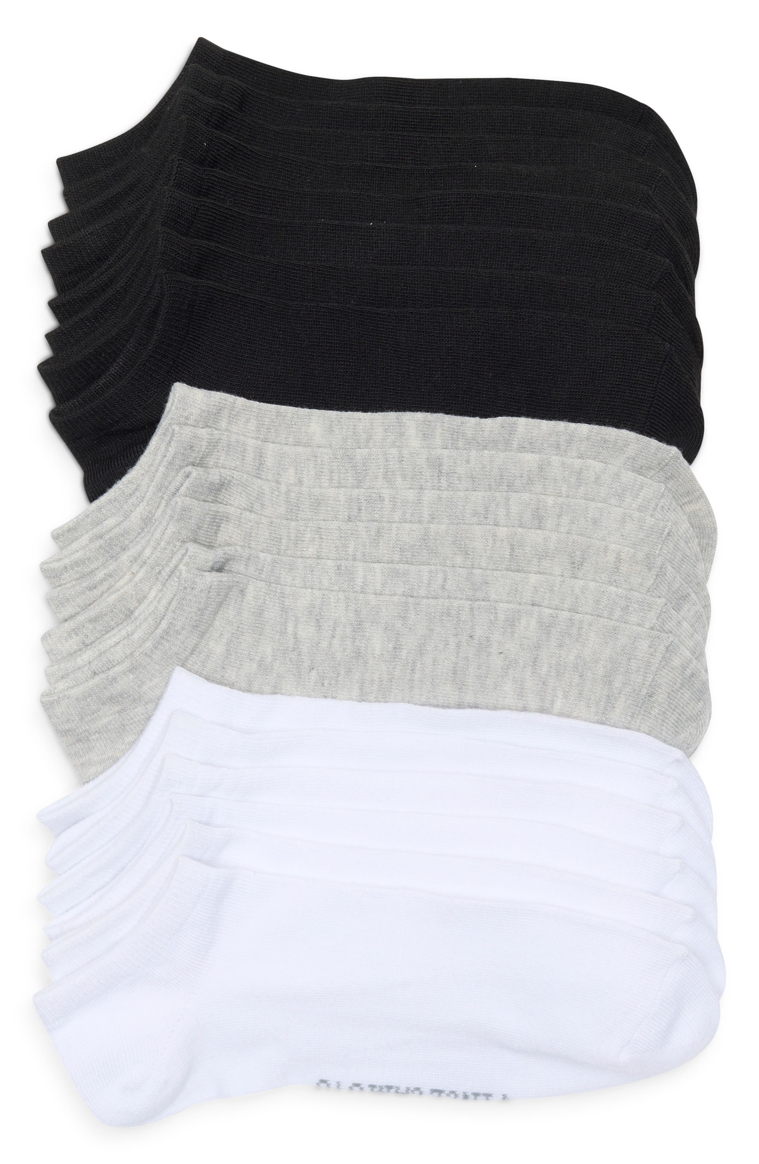 Vince Camuto Missy Basic Assorted 10-Pack Ankle Socks