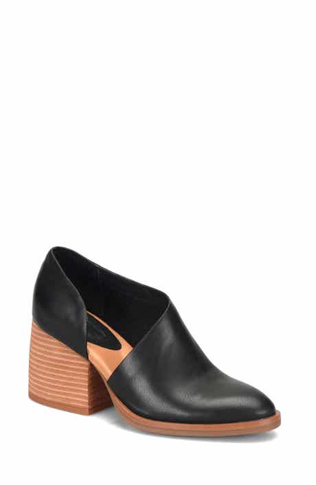 KORKS Kayla Block Heel Asymmetric Pump