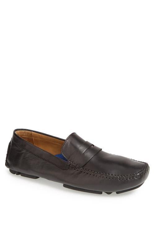 Robert Zur 'Sven' Penny Loafer in Black Tglove  product
