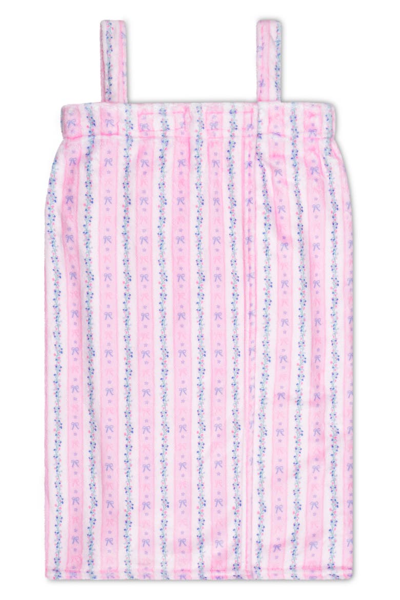 Kids' Floral Stripe Spa Wrap, Main, color, MULTI