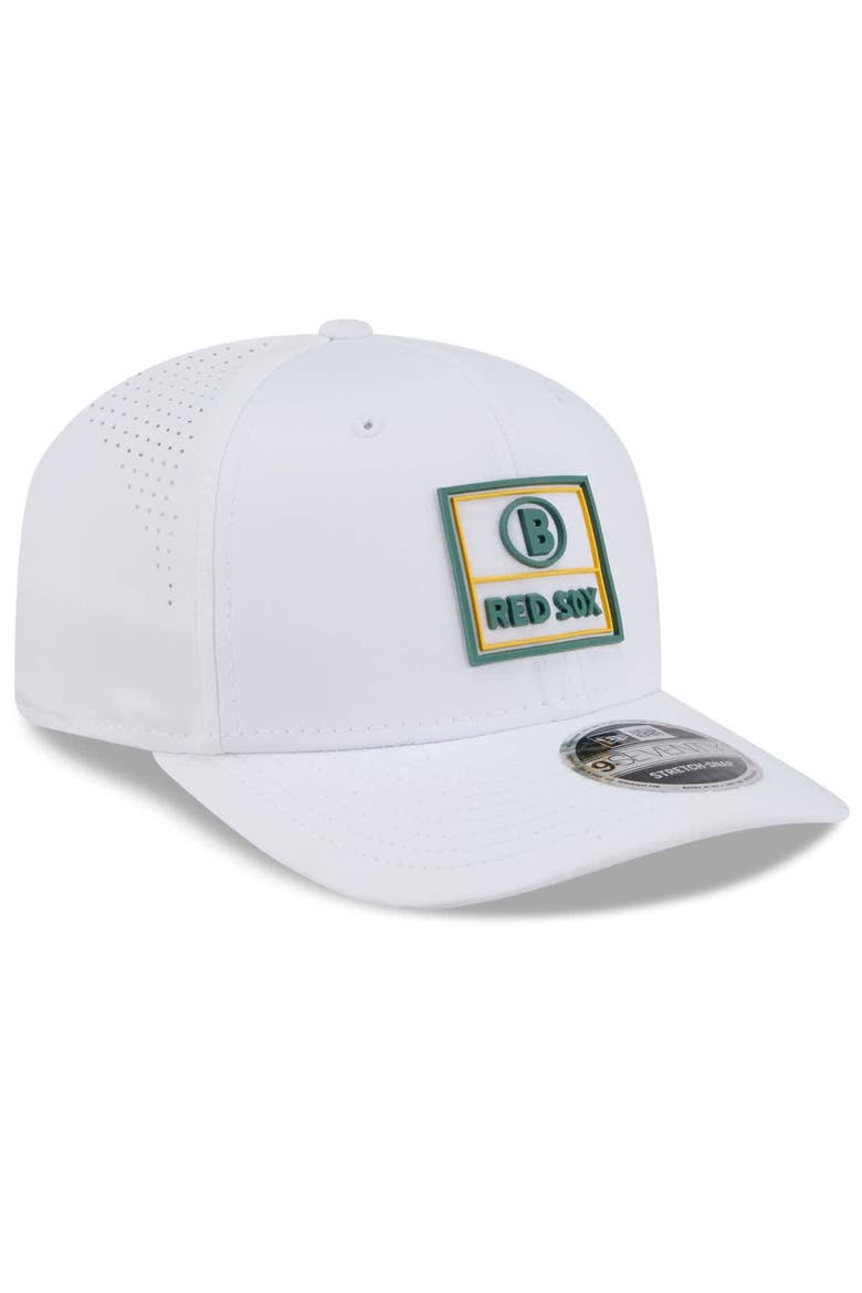 Men's New Era  White Boston Red Sox 2025 City Connect Fan Pack 9SEVENTY Adjustable Hat, Alternate, color, White