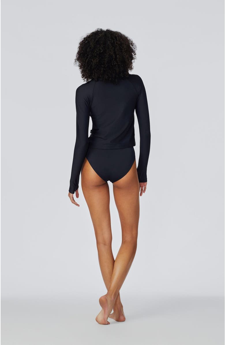 Watskin Sasha Long Sleeve Top, Alternate, color, Black