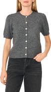 CeCe Short Sleeve Cardigan