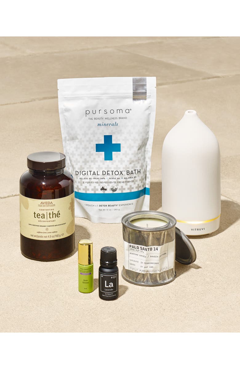 Vitruvi Stone Porcelain Diffuser, Alternate, color, Terracotta