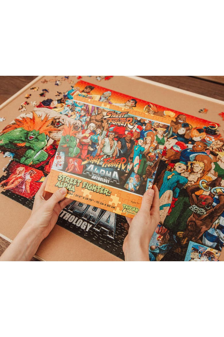 Street Fighter Alpha Collage 1000-Piece Jigsaw Puzzle, Alternate, color, Multi-Color