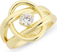 Covet Trendy Oval Stone Ring