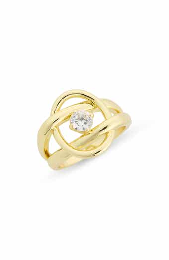 Covet Trendy Oval Stone Ring