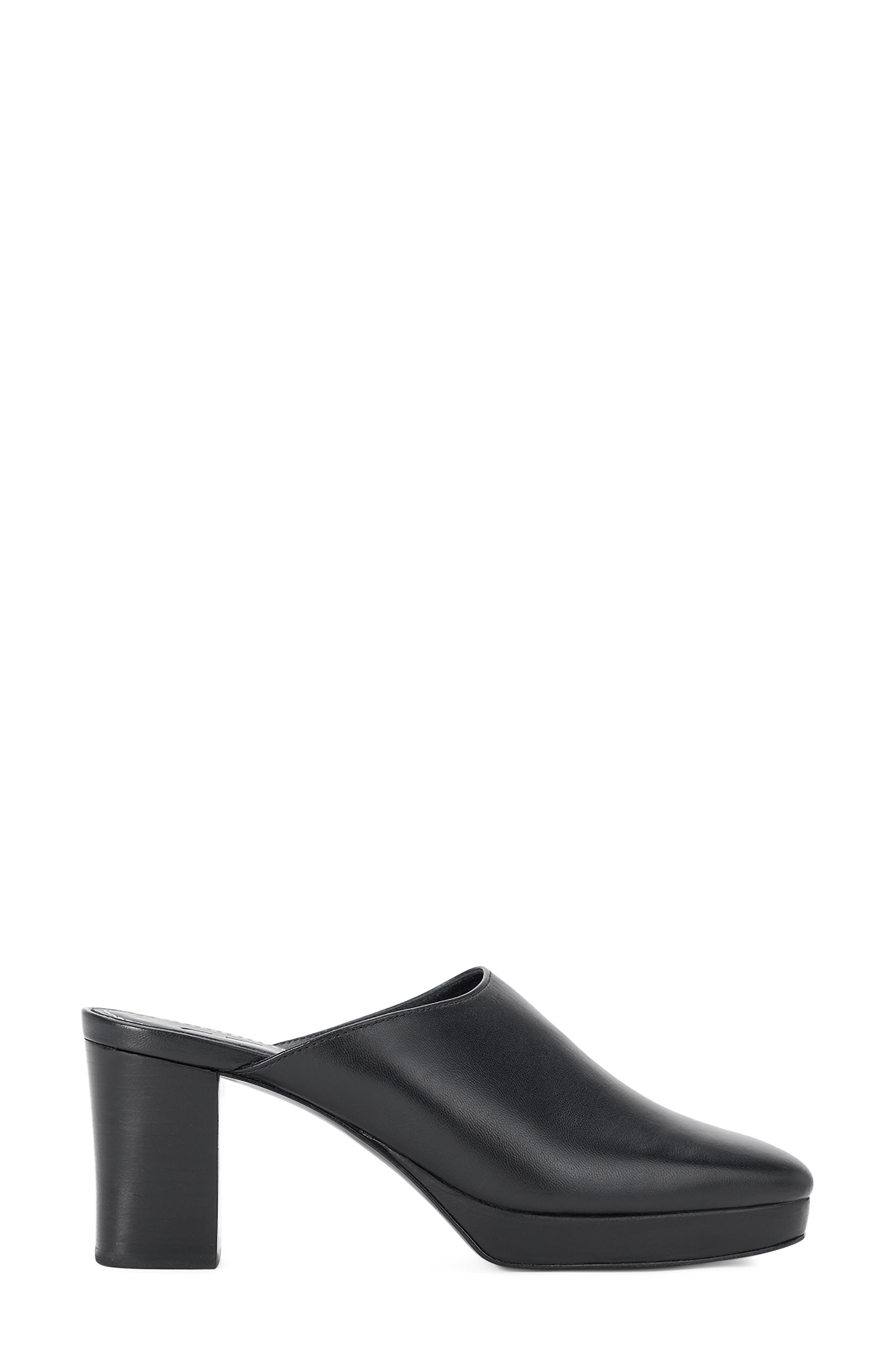 Monica Heeled Mule, Alternate, color, BLACK
