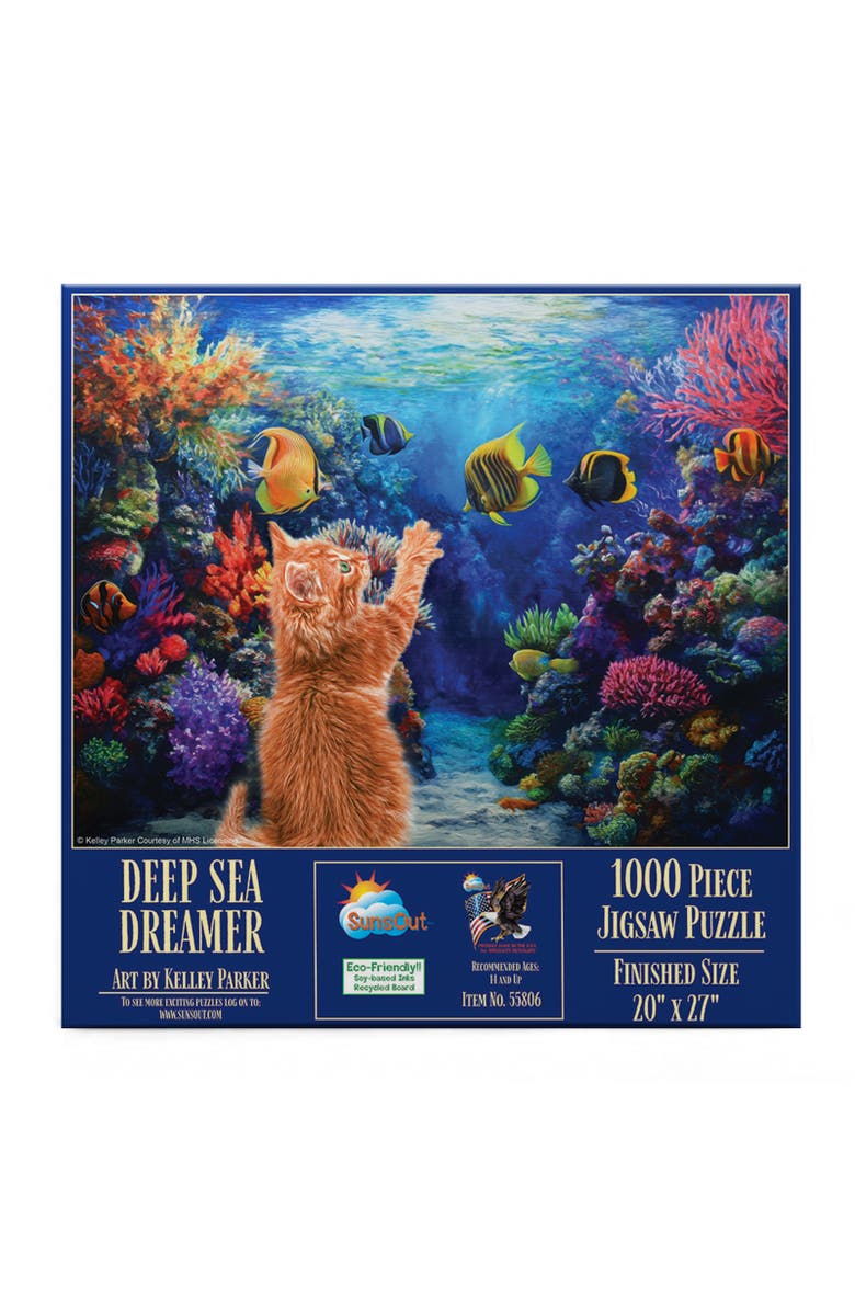 Sunsout Deep Sea Dreamer 1000 piece Jigsaw Puzzle for Adults, Alternate, color, Multicolor