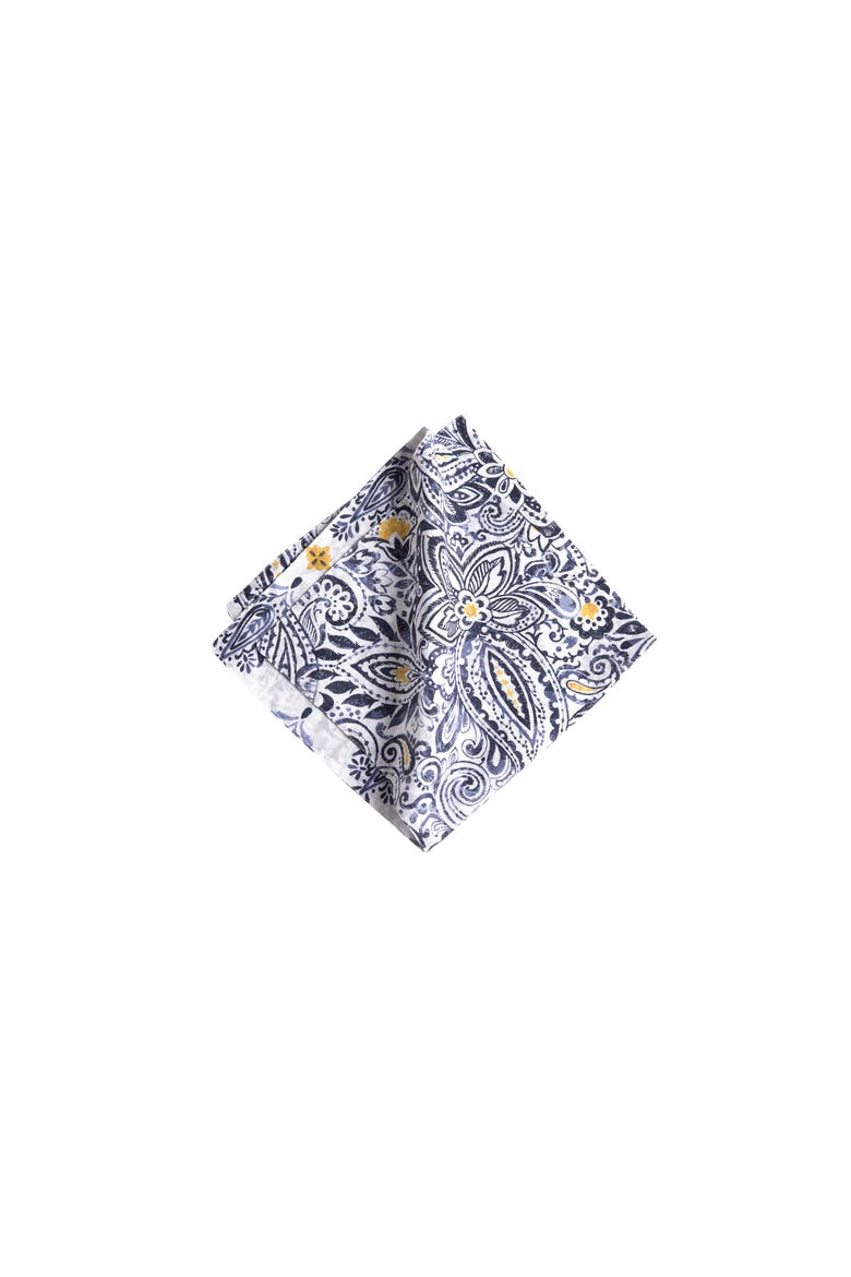 Serena Cotton Napkin Set of 6, Main, color, Blue