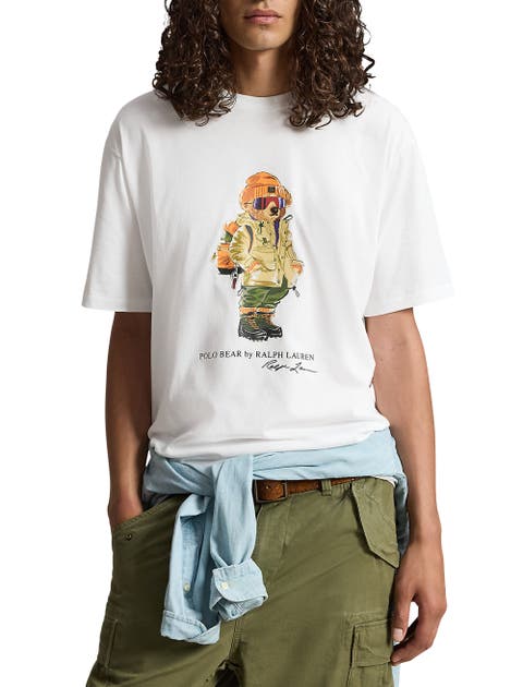 Big & Tall Red Rocks Bear Graphic Tee