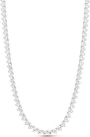 SHYMI Heart Tennis Necklace