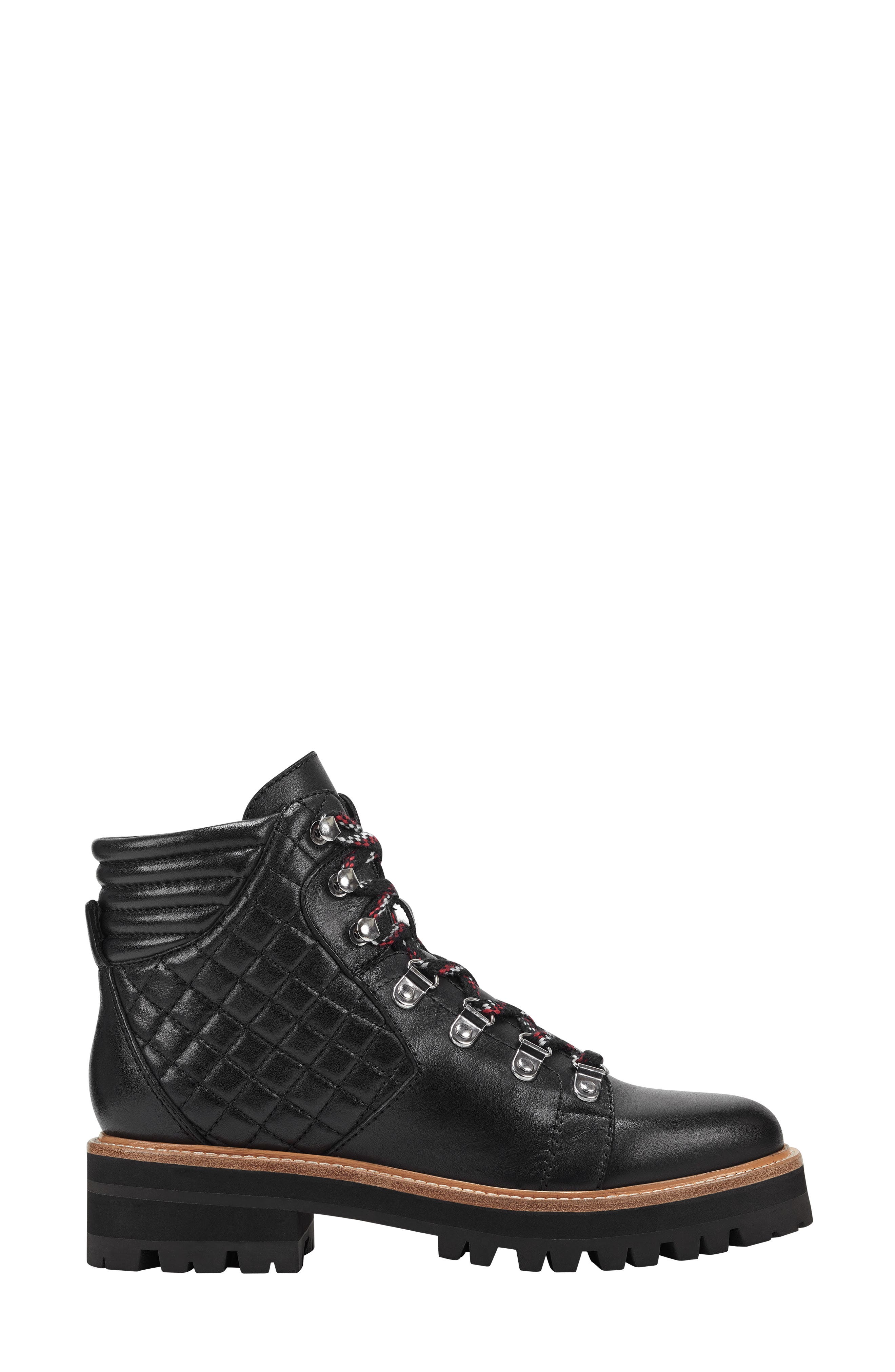 Marc Fisher LTD Irme Quilted Hiking Boot, Alternate, color, 