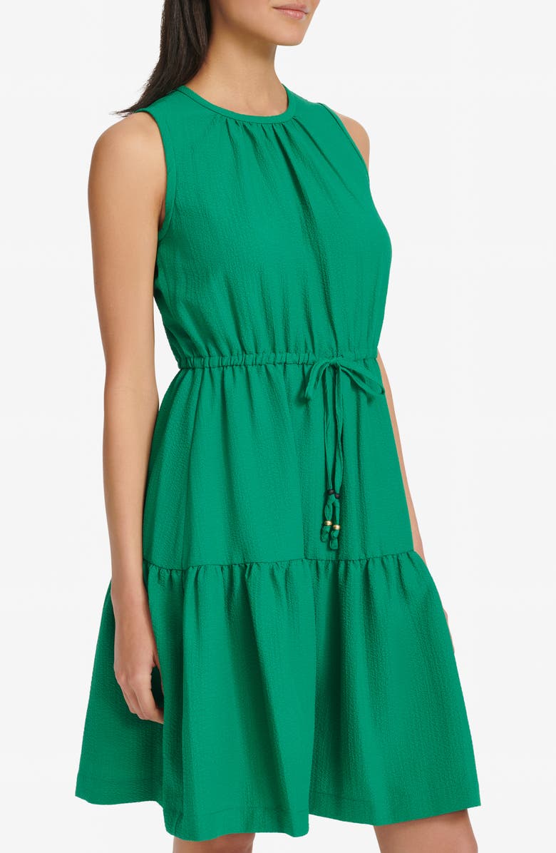Calvin Klein Sleeveless Tiered A-Line Dress, Alternate, color,