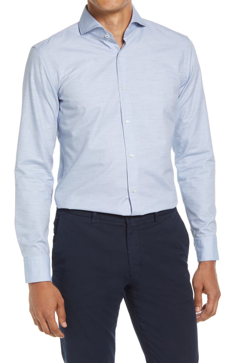 BOSS Jemerson Slim Fit Dress Shirt, Main, color, 