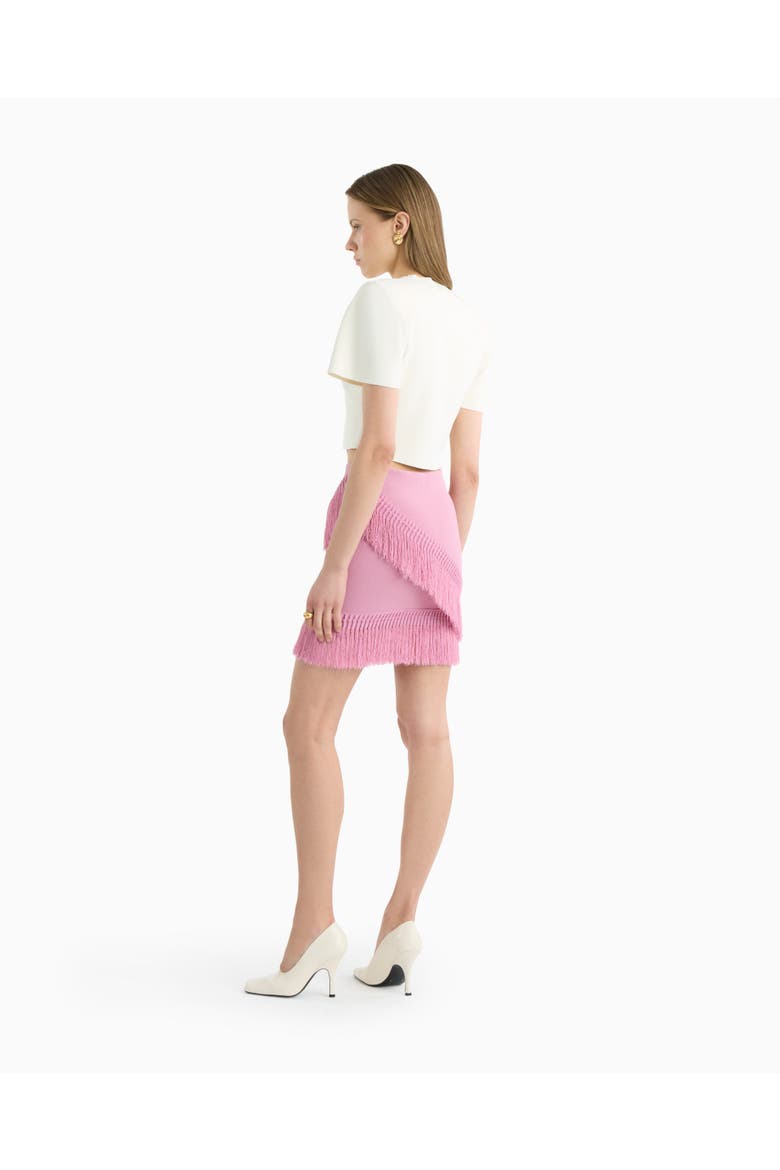 Paige crop tee, Alternate, color, Cream