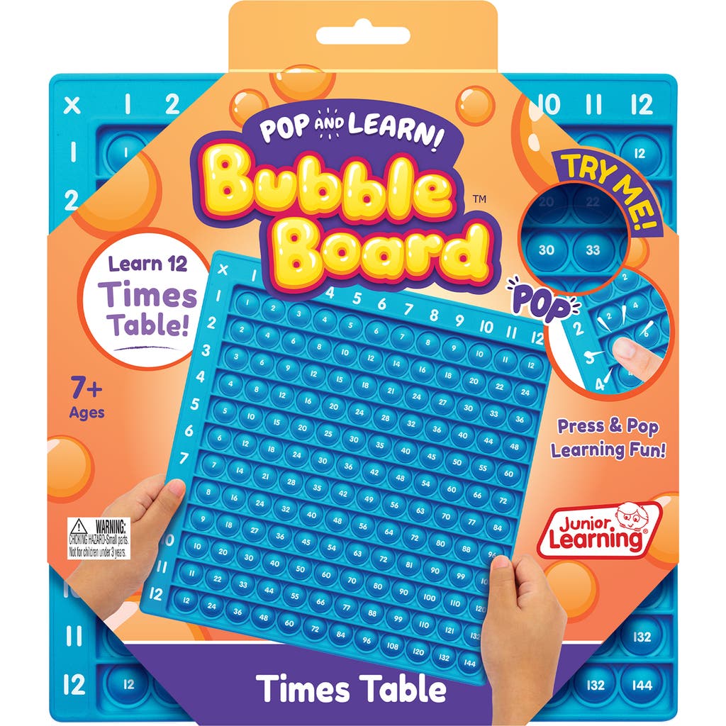 Pop & Learn Bubble Board Times Table Bubble Board in Multicolored  product