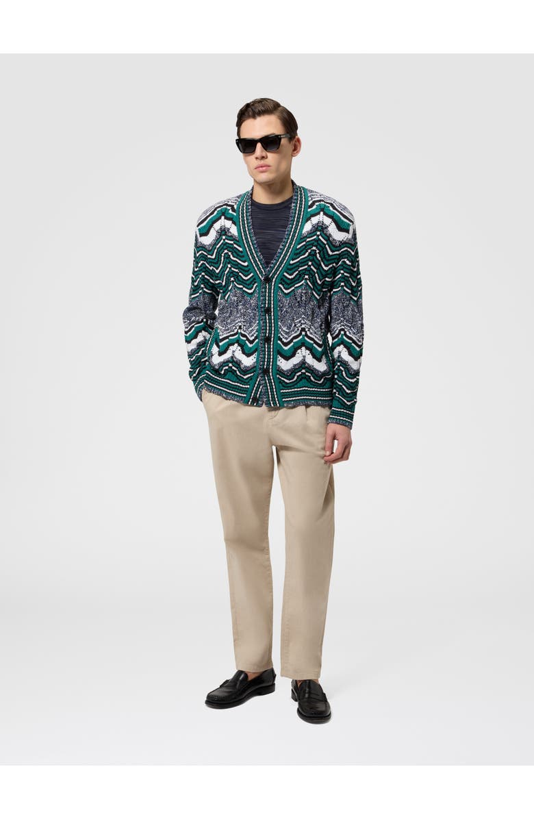 Missoni Striped Cotton-blend Cardigan, Alternate, color, Multicoloured
