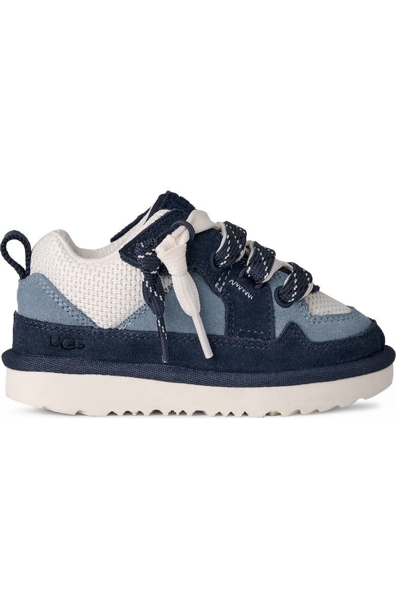 UGG<sup>®</sup> Kids' Lo Lowmel Sneaker, Alternate, color, Deep Ocean / Whale