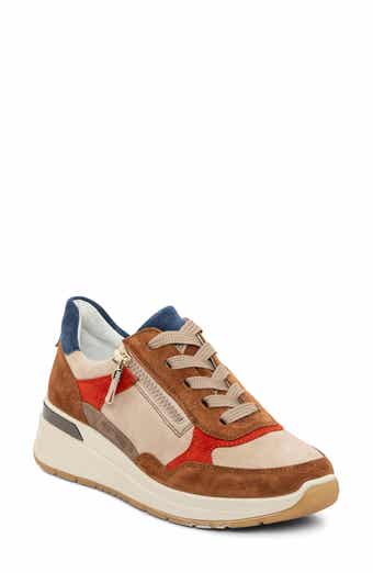Gardenia Wedge Sneaker
