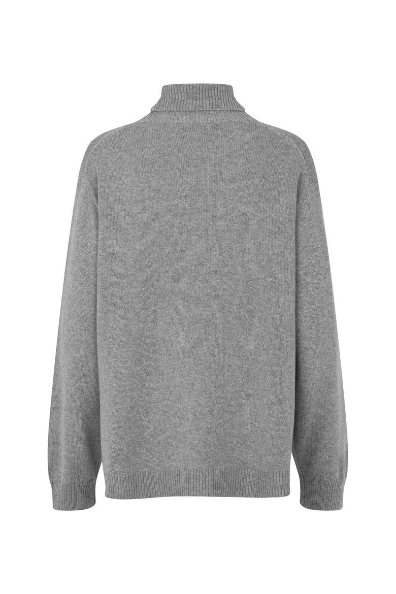 MaFaricka Long Sleeve Roll Neck Sweater, Alternate, color, M. Grey Mel.