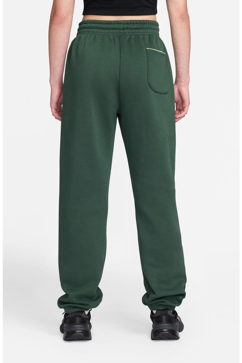 Brushed Fleece Wide Leg Sweatpants, Alternate, color, 323 FIR/ALBSTR