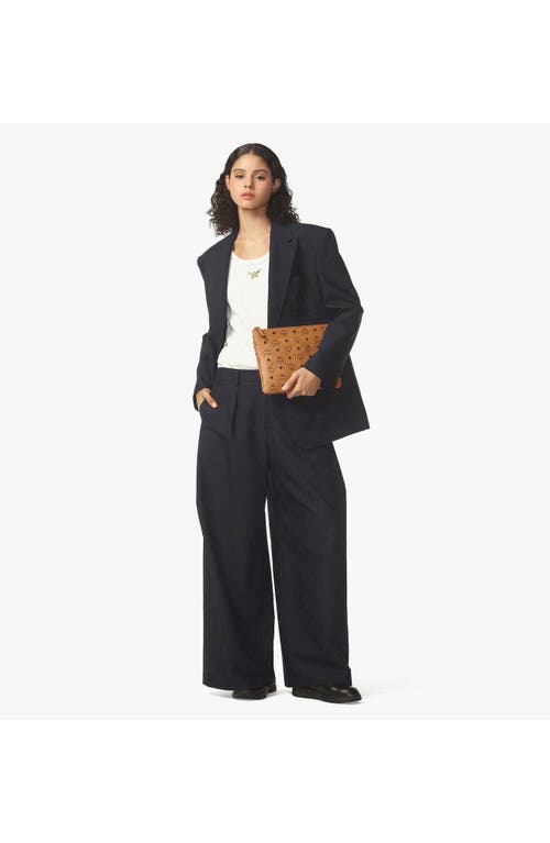 Mcm Crossbody Pouch In Brown