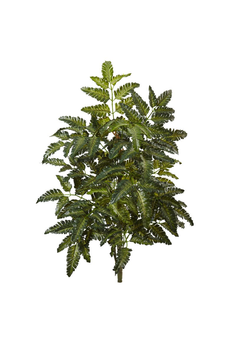 2-ft Bracken Fern Artificial Plant (Set of 3, Main, color, Green