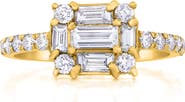 Mindi Mond Clarity Cube Diamond Ring