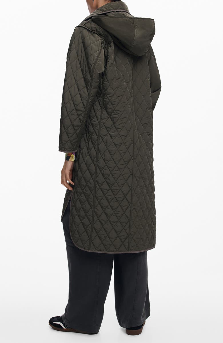 Desigual Odense Reversible Quilted Jacket, Alternate, color, 