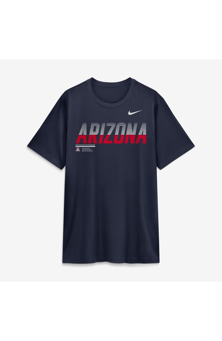 Nike Men's Nike Navy Arizona Wildcats Sideline Legend Dri-FIT T-Shirt, Alternate, color, Navy