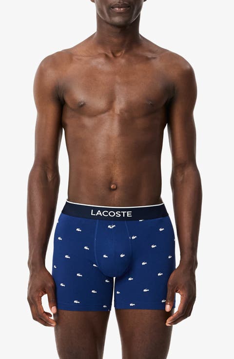 Assorted 3-Pack Stretch Cotton Boxer Briefs